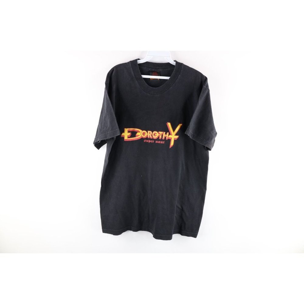 Vtg FUCT Dorothy Fortress Super Naut Mens L Faded Spell Out Skateboard T-Shirt